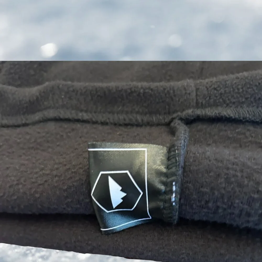 TOUGHOUTFITTERS Black Fleece Balaclava — Warm, Sleek & Ready for Anything!